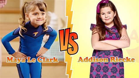 Maya Le Clark Vs Addison Riecke Nora Thunderman Transformation ★ From