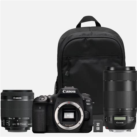 Although most people who end up owning this. Buy Canon EOS 90D + EF-S 18-55mm IS STM + EF 70-300mm IS ...