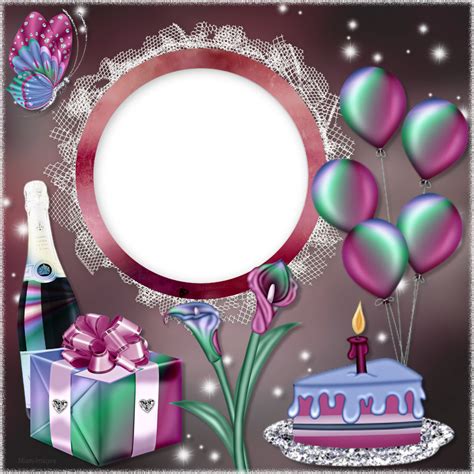 Cadre Anniversaire Png Birthday Frame Png