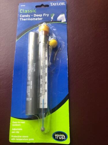 Taylor Classic Candy Deep Fry Thermometer Model 5978n New In