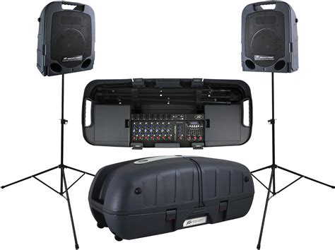 Vbizz has extensive experience in installing integrated systems in auditoriums, hotels, performance centers, places of worship, restaurants, retail, schools, stadiums throughout malaysia. Peavey Escort 5000 Portable PA System - 500 Watt