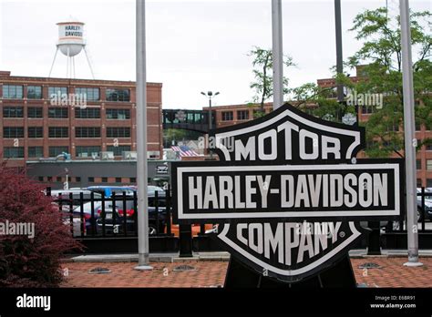 The Headquarters Of Harley Davidson Inc In Milwaukee Wisconsin Stock