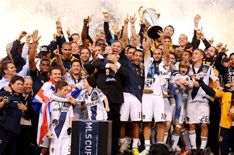 La Galaxy Celebrates Mls Cup Final December 1 2012 Espn