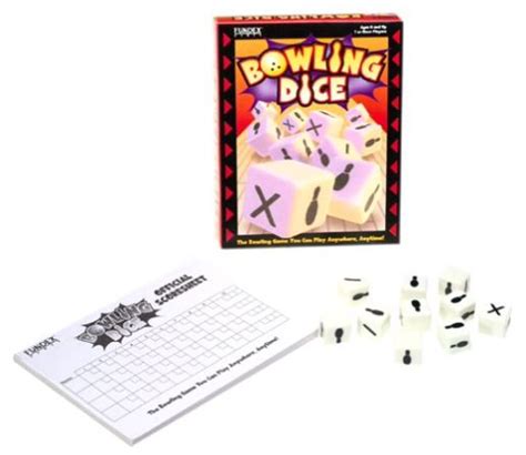 Bowling Dice Bowling Therapy Games Writing Tools