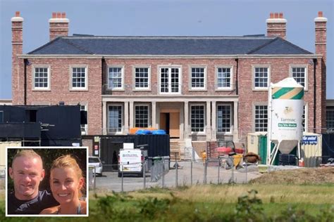 Wayne Rooneys £20m Cheshire Mansion Still Under Construction As He