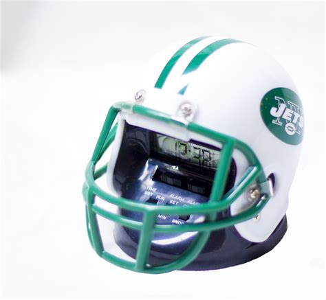 New York Jets Helmet Alarm Clock