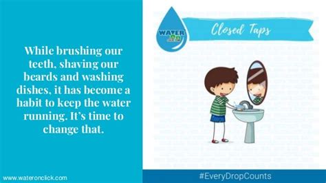 How To Save Water In Daily Life Slideshare