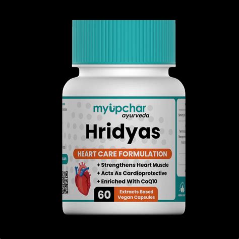 Myupchar Ayurveda Hridyas Capsule For Heart Care
