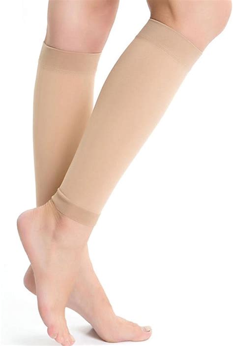 Kingbridal Womens Medical Compression Stockings 15 20mmhgknee Highopen Toe Toeless