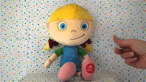 Little Einsteins Talking Annie Plush Doll Stuffed Blonde Girl Disney