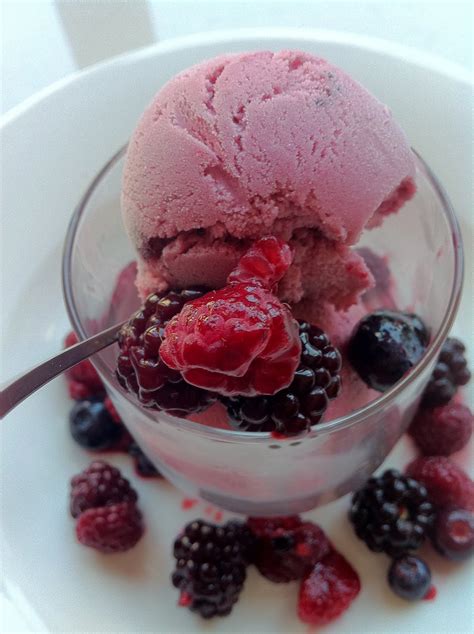 Mixed Berries Ice Cream