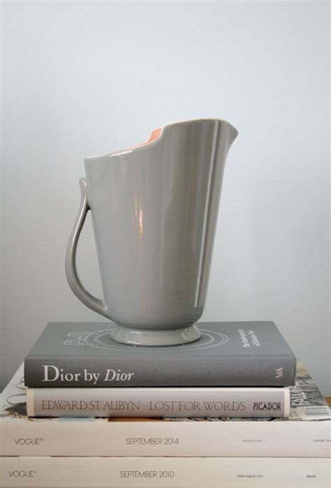 Dior Grey Vase Grey Vases Glassware Tableware