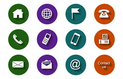 20 Contact Us Icons Free Ai Vector Eps Format Download