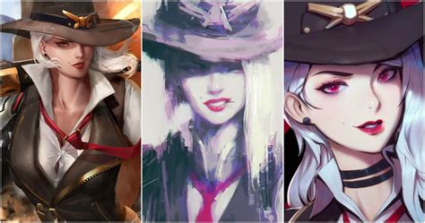 Overwatch 10 Awesome Pieces Of Ashe Fan Art That Look Just Like The Game