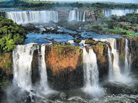 Les Chutes Diguazu Merveille Naturelle Du Monde Actuel Nouvelle