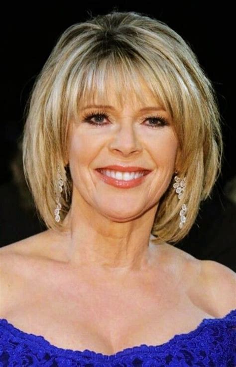 Getting layers in multiple tiers will help add great body to the hair. 40 Classy Hairstyles for Older Women over 50 | Medium hair styles, Bob hairstyles for fine hair
