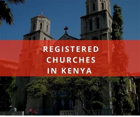 List Of Registered Churches In Kenya Ke