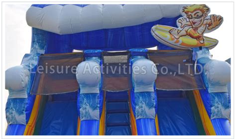 16ft Double Lane Water Slide Surf Time Sl Leisure Activities Usa