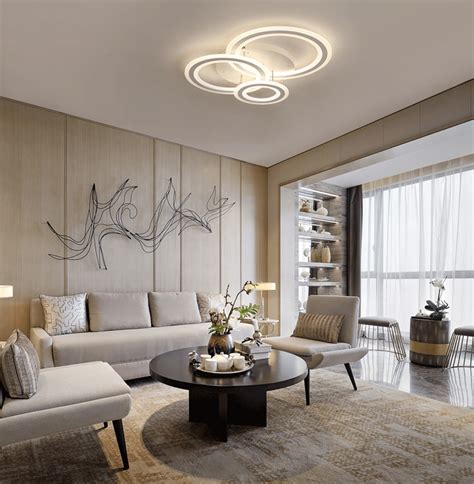 When making a selection below to narrow your results down, each selection made will reload the page to display the desired results. Modern Lighting LED 3 Rings Semi Flush Mount Ceiling Light ...