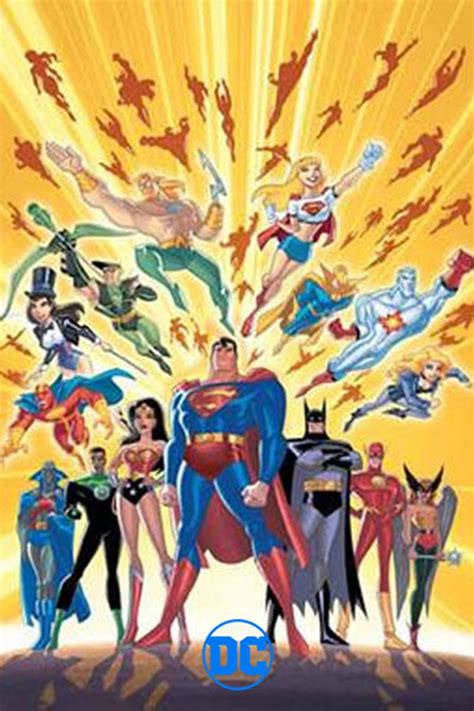 Dc Animated Universe Plex Collection Posters