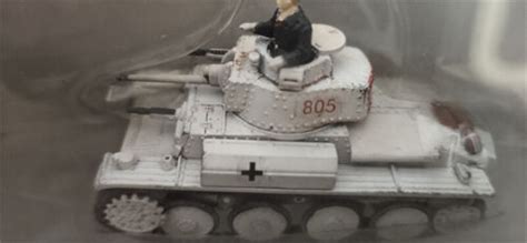 Fov German Panzer 38t Eastern Front 1942 Winter Camouflage 172 Diecast