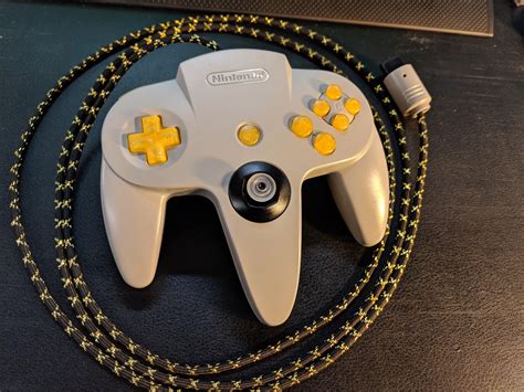 Modding My N64 Controller Just Finished Resin Casting My New Buttons