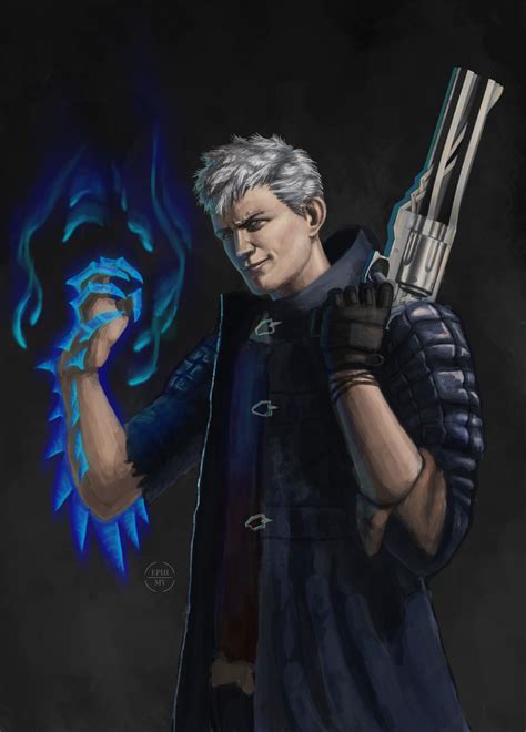 Artstation Nero From Devil May Cry 5