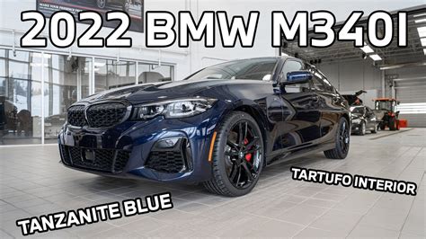 Bmw M340i In Tanzanite Blue Metallic On Tartufo Marino Walk Around