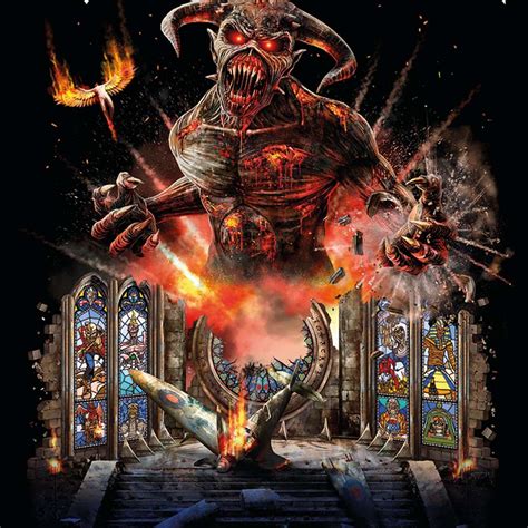 The band's discography has grown to 40 albums. Legacy Beast Eddie poster - Iron Maiden