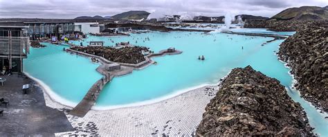 View Over The Blue Lagoon Panotwins
