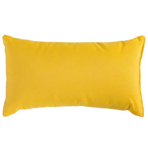 Enjoy free shipping with your order! Sunflower Yellow Sunbrella Outdoor Throw Pillow | DFOHome