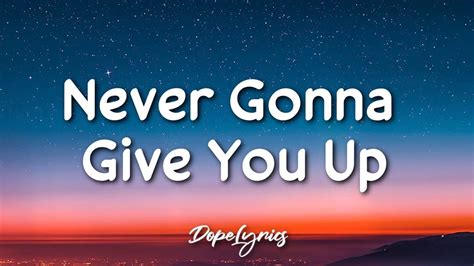 Rick Astley Never Gonna Give You Up Wallpapers Wallpaper Cave