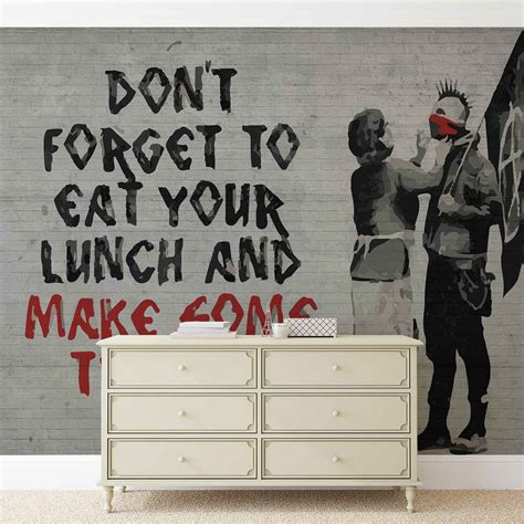 Banksy dj monkey thinker posters and art. Banksy Graffiti Poster Mural, Papier peint | Acheter-le ...