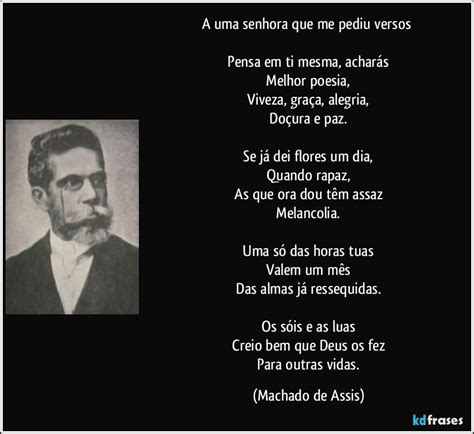 Ela Poema Machado De Assis EDUCA