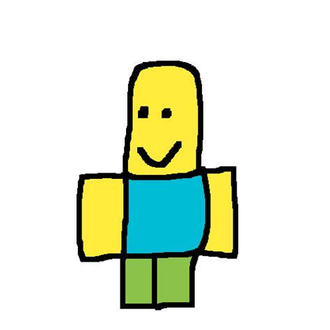Noob Drawing Anime Roblox Drawing Anime Png Image Transparent Png
