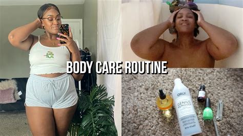 MY SHOWER BODY CARE ROUTINE YouTube