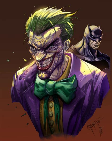 The Joker And Batman By Ivannamatilla On Deviantart