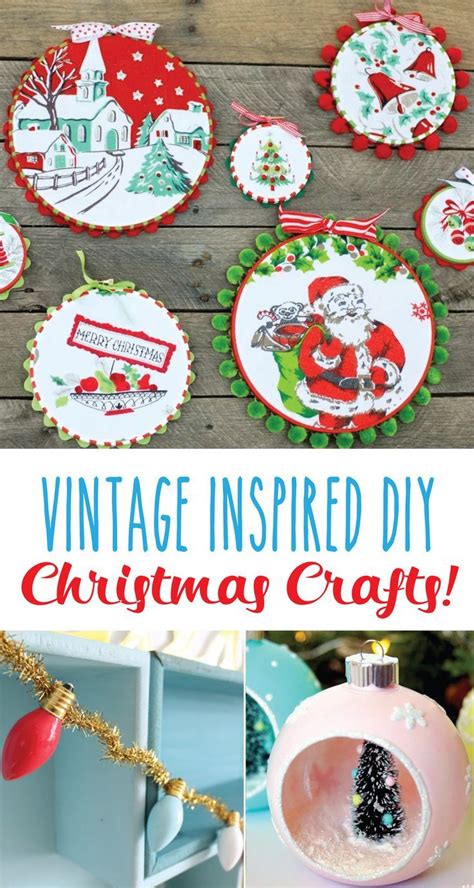 Vintage Inspired Diy Christmas Crafts Vintage Christmas Crafts