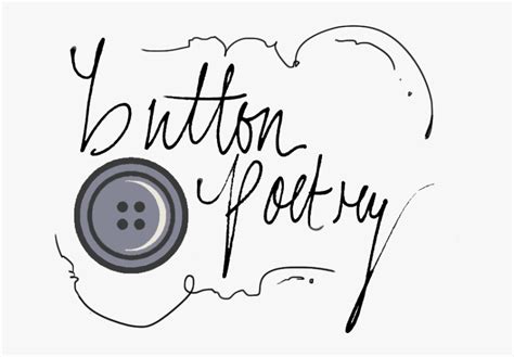 Button Poetry Logo Line Art Hd Png Download Transparent Png Image