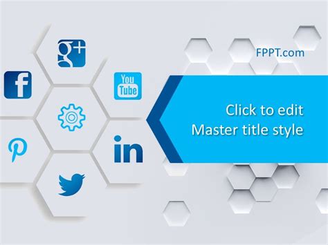 Free Social Media Powerpoint Template Free Powerpoint