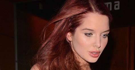 Helen Flanagan Flaunts Boobs In Plunging White Dress As She Enjoys Night Out In London Irish