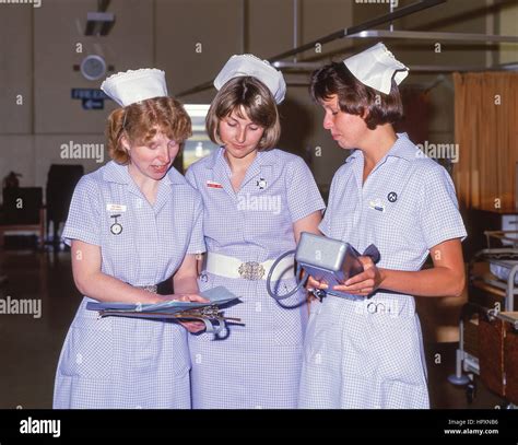 Midwives In Maternity Ward 1990s In Private Hospital City Of