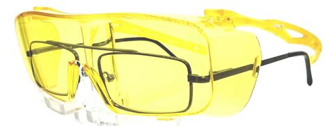 Shooters Edge Otg Iii Safety Z871 Over The Glass Anti Fog Yellow Len