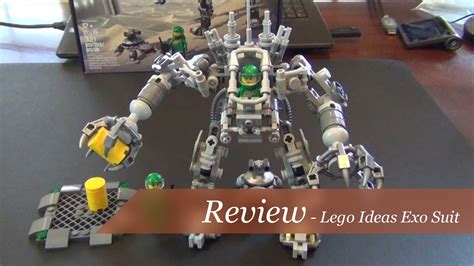 Review Lego Ideas Exo Suit Set 21109 Youtube