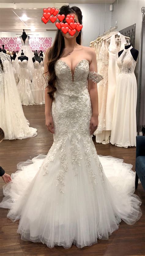 Wedding Dress Came In Love It But Is There Too Much Boob Will Tighting The Top And Waist At
