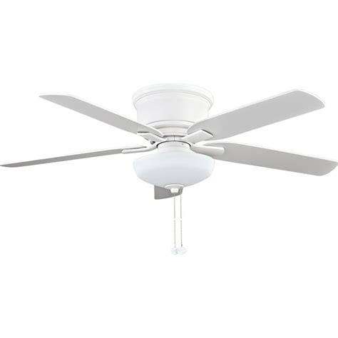Best ceiling fan without a light for small rooms. Hampton Bay Holly Springs Low Profile 52 in. LED Indoor ...