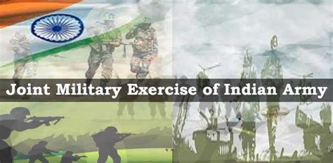 Important Joint Military Exercises Of Indian Army Gk List