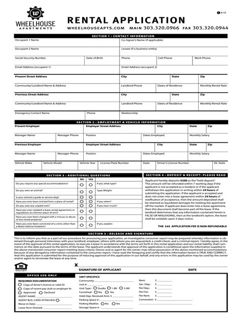 Find houses for rent at rentals.com. Rental Application Template 2020 - Fill and Sign Printable ...