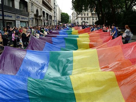 Pride In London Parade Sees Thousands Defy Rain To Celebrate The Lbgtq