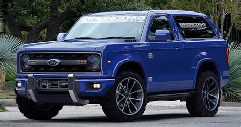 The New Ford Bronco Will Be A Real Body On Frame Suv